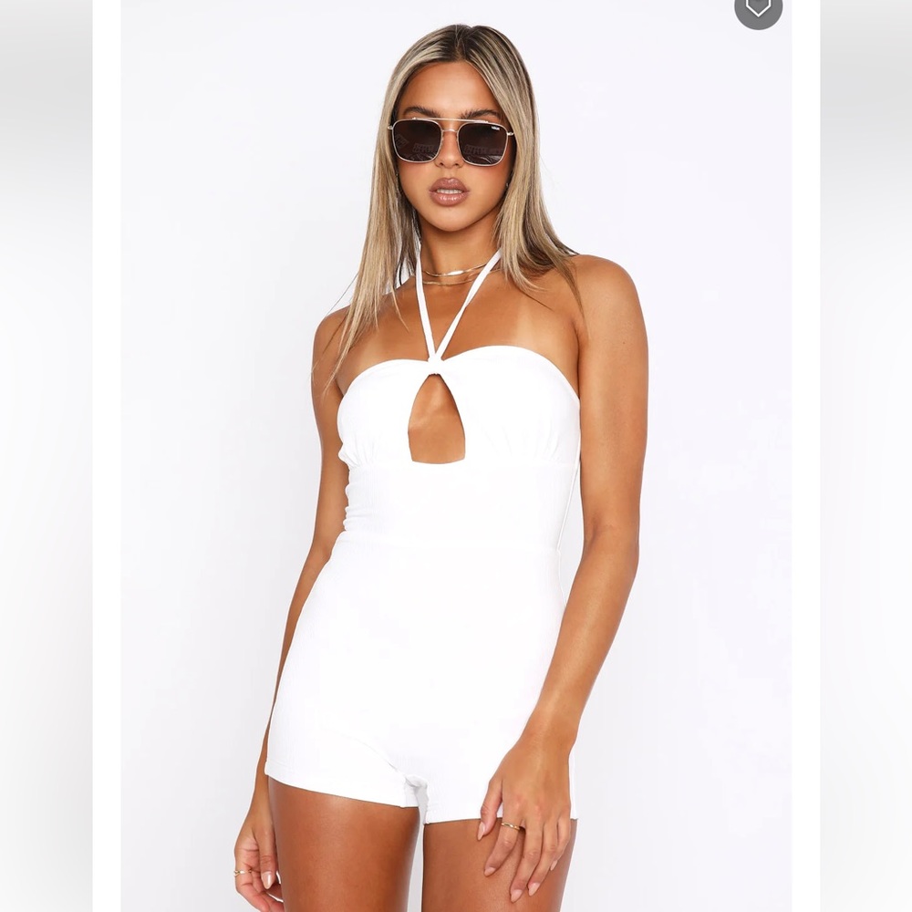 White romper